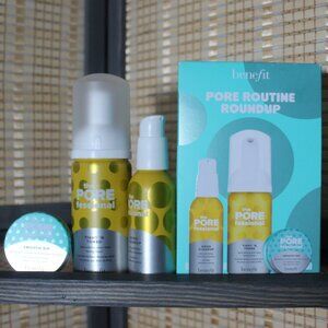 Benefit Pore Routine Roundup Skincare Essentials Set NIB